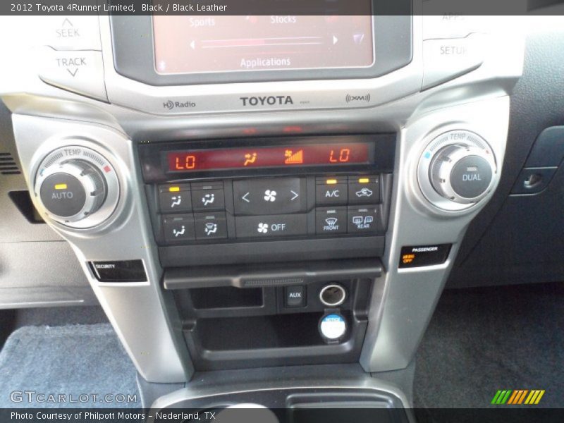 Black / Black Leather 2012 Toyota 4Runner Limited