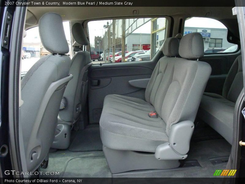 Modern Blue Pearl / Medium Slate Gray 2007 Chrysler Town & Country