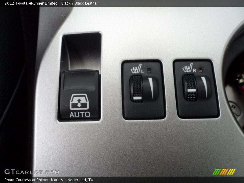 Black / Black Leather 2012 Toyota 4Runner Limited