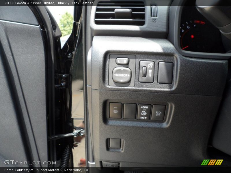 Black / Black Leather 2012 Toyota 4Runner Limited