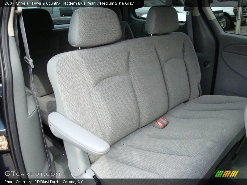 Modern Blue Pearl / Medium Slate Gray 2007 Chrysler Town & Country