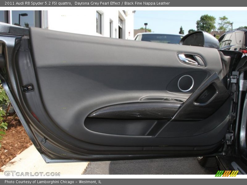 Door Panel of 2011 R8 Spyder 5.2 FSI quattro
