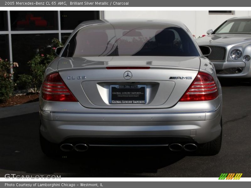 Brilliant Silver Metallic / Charcoal 2005 Mercedes-Benz CL 65 AMG