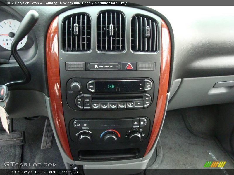 Modern Blue Pearl / Medium Slate Gray 2007 Chrysler Town & Country