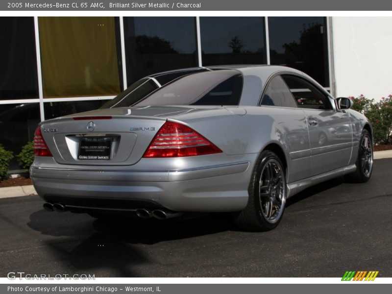 Brilliant Silver Metallic / Charcoal 2005 Mercedes-Benz CL 65 AMG