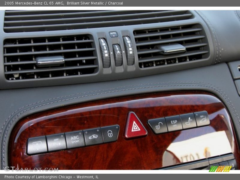 Controls of 2005 CL 65 AMG