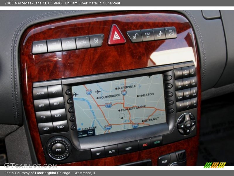 Navigation of 2005 CL 65 AMG
