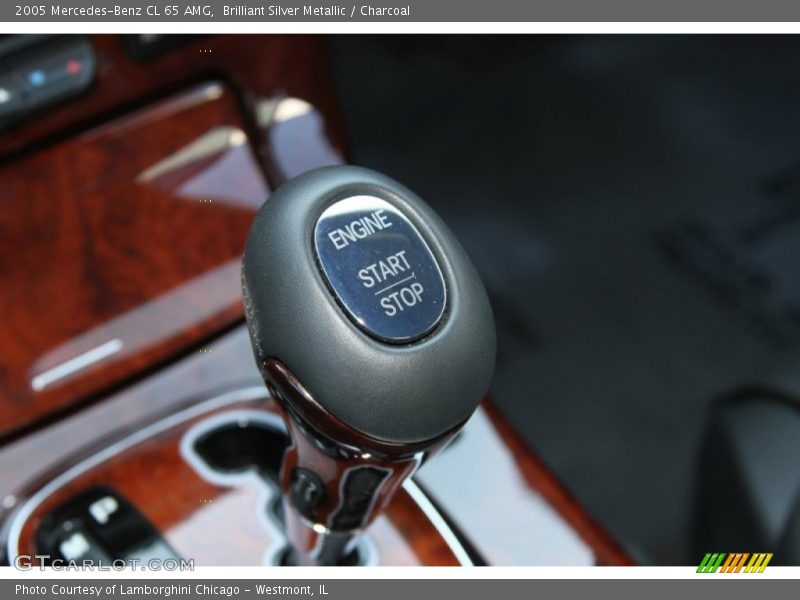 Brilliant Silver Metallic / Charcoal 2005 Mercedes-Benz CL 65 AMG