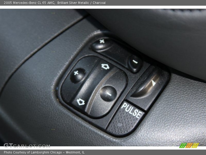 Controls of 2005 CL 65 AMG