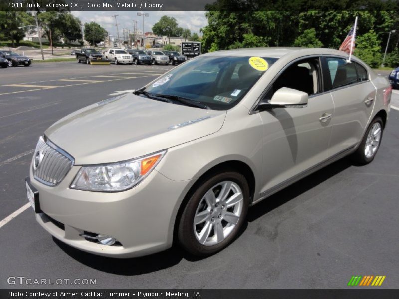 Gold Mist Metallic / Ebony 2011 Buick LaCrosse CXL