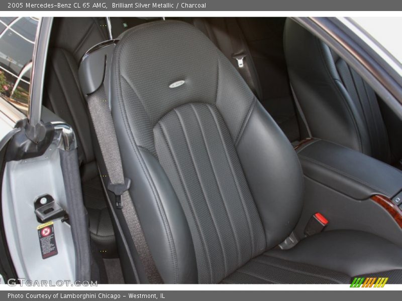 Brilliant Silver Metallic / Charcoal 2005 Mercedes-Benz CL 65 AMG