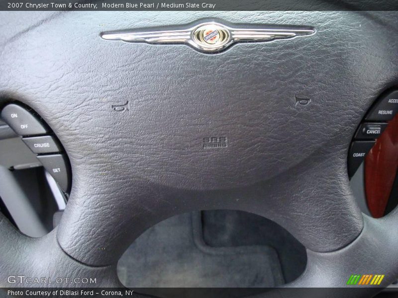 Modern Blue Pearl / Medium Slate Gray 2007 Chrysler Town & Country