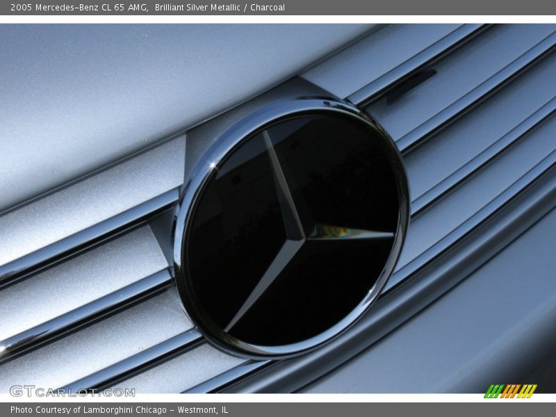 Brilliant Silver Metallic / Charcoal 2005 Mercedes-Benz CL 65 AMG
