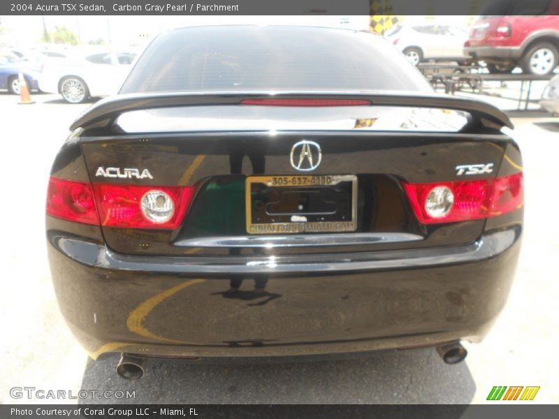 Carbon Gray Pearl / Parchment 2004 Acura TSX Sedan