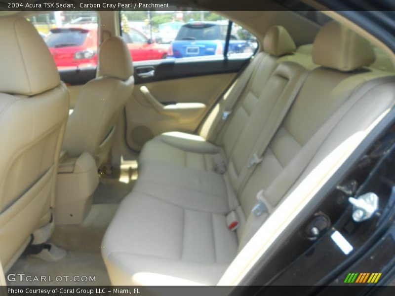 Carbon Gray Pearl / Parchment 2004 Acura TSX Sedan