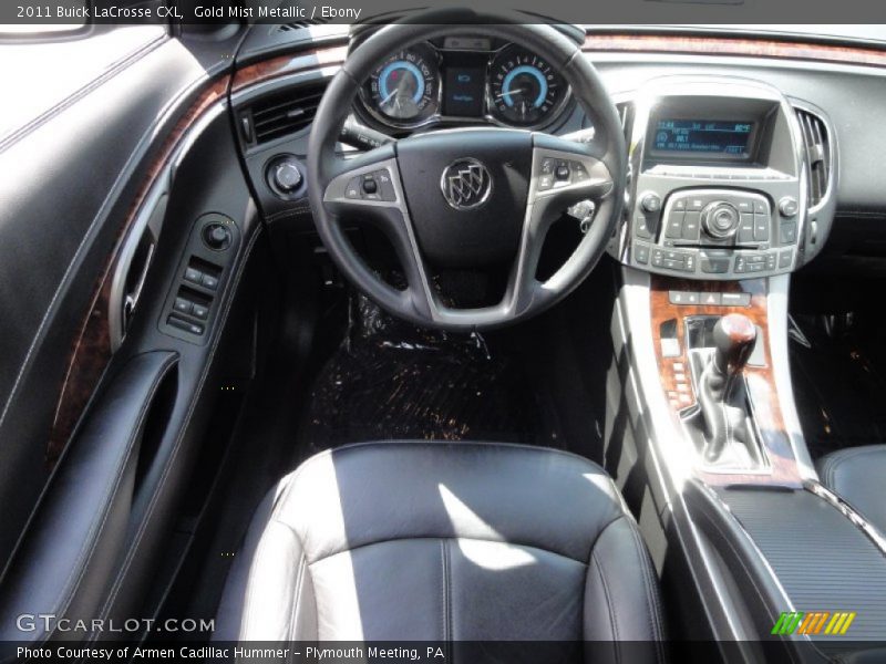 Gold Mist Metallic / Ebony 2011 Buick LaCrosse CXL