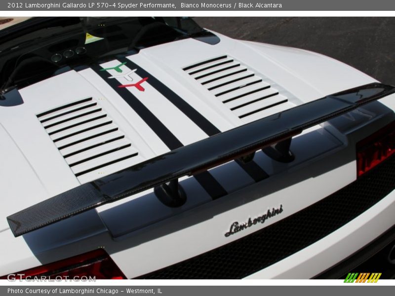 Rear spoiler - 2012 Lamborghini Gallardo LP 570-4 Spyder Performante