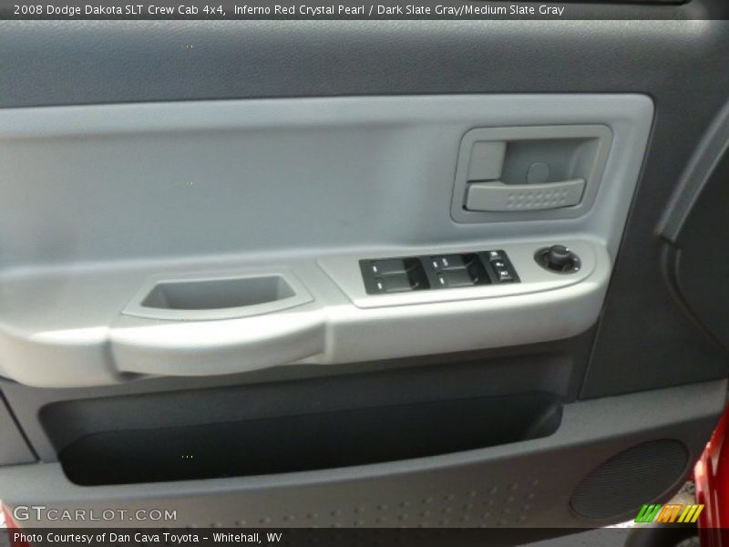 Inferno Red Crystal Pearl / Dark Slate Gray/Medium Slate Gray 2008 Dodge Dakota SLT Crew Cab 4x4