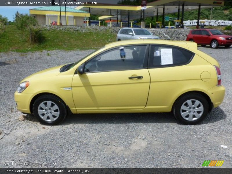  2008 Accent GS Coupe Mellow Yellow