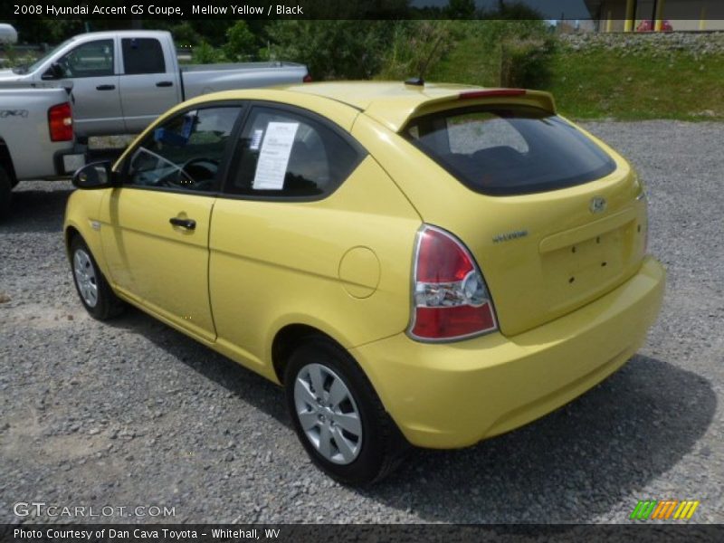  2008 Accent GS Coupe Mellow Yellow