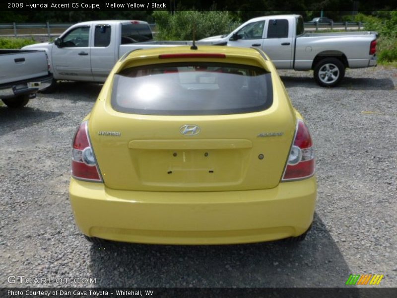  2008 Accent GS Coupe Mellow Yellow