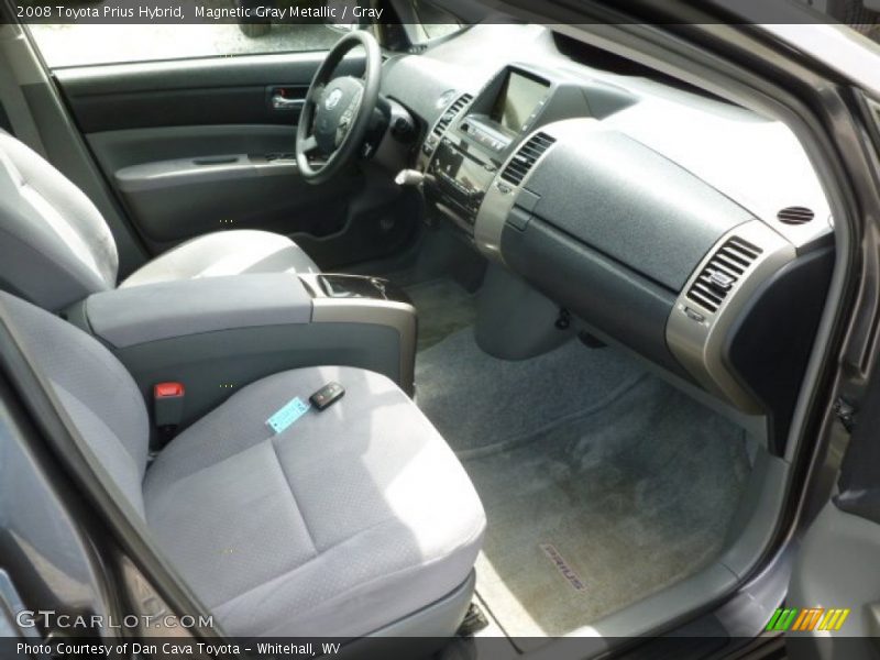 Magnetic Gray Metallic / Gray 2008 Toyota Prius Hybrid