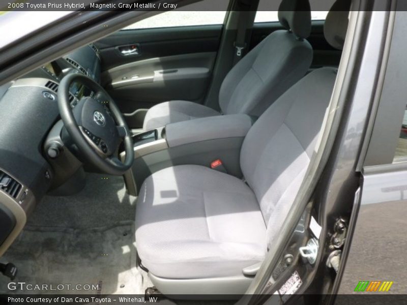 Magnetic Gray Metallic / Gray 2008 Toyota Prius Hybrid