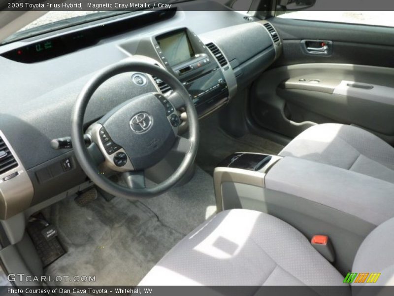 Magnetic Gray Metallic / Gray 2008 Toyota Prius Hybrid