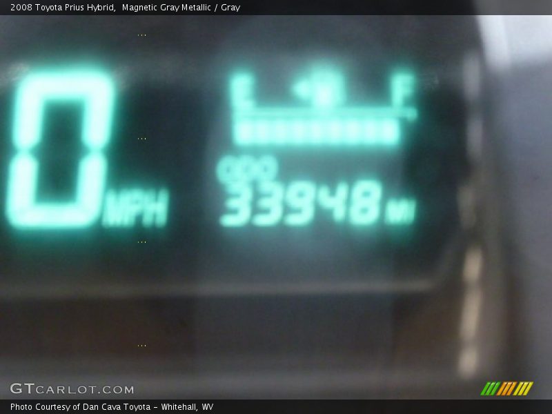 Magnetic Gray Metallic / Gray 2008 Toyota Prius Hybrid