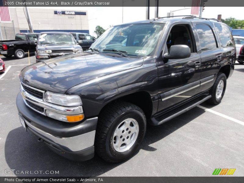 Black / Gray/Dark Charcoal 2005 Chevrolet Tahoe LS 4x4