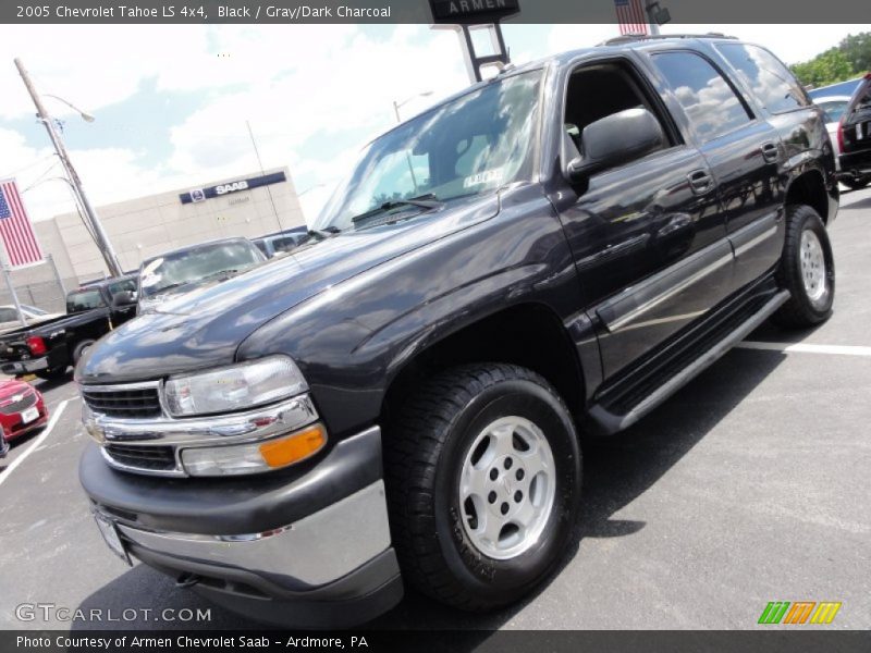 Black / Gray/Dark Charcoal 2005 Chevrolet Tahoe LS 4x4