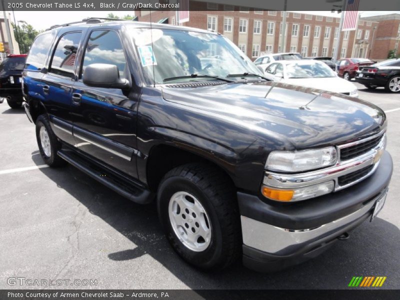 Black / Gray/Dark Charcoal 2005 Chevrolet Tahoe LS 4x4