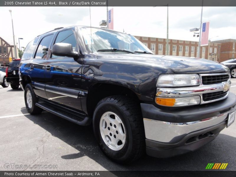 Black / Gray/Dark Charcoal 2005 Chevrolet Tahoe LS 4x4