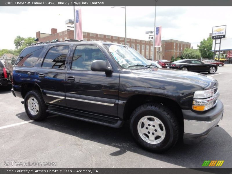 Black / Gray/Dark Charcoal 2005 Chevrolet Tahoe LS 4x4