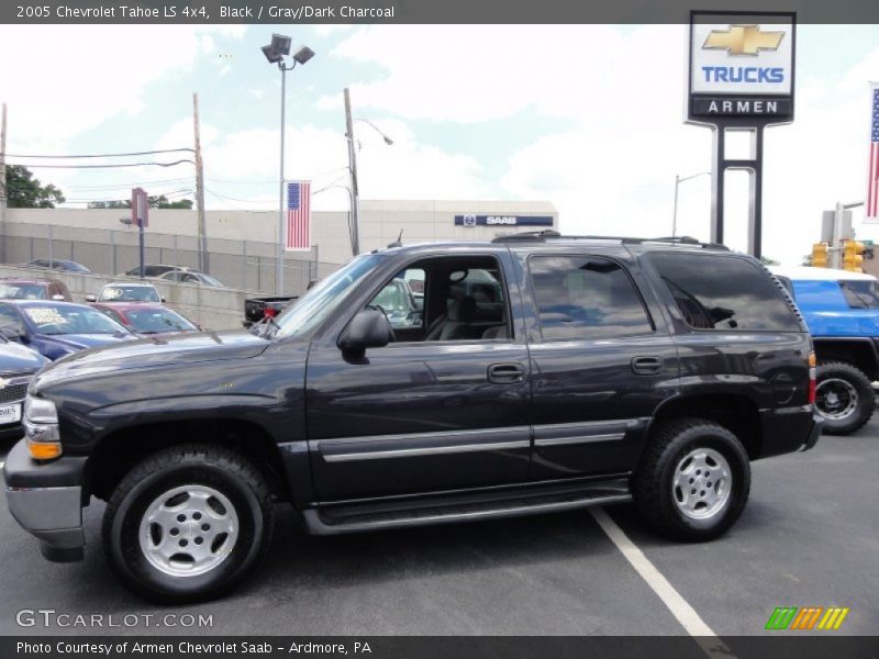 Black / Gray/Dark Charcoal 2005 Chevrolet Tahoe LS 4x4