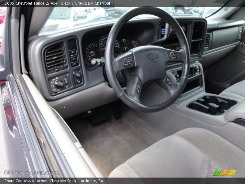 Black / Gray/Dark Charcoal 2005 Chevrolet Tahoe LS 4x4