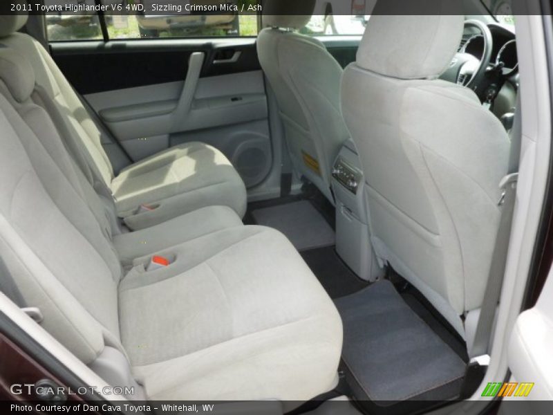 Sizzling Crimson Mica / Ash 2011 Toyota Highlander V6 4WD