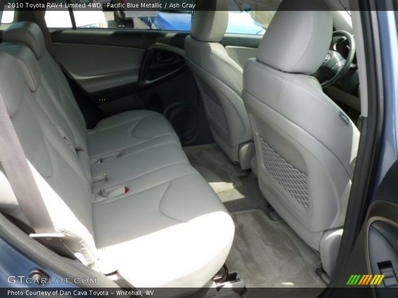 Pacific Blue Metallic / Ash Gray 2010 Toyota RAV4 Limited 4WD