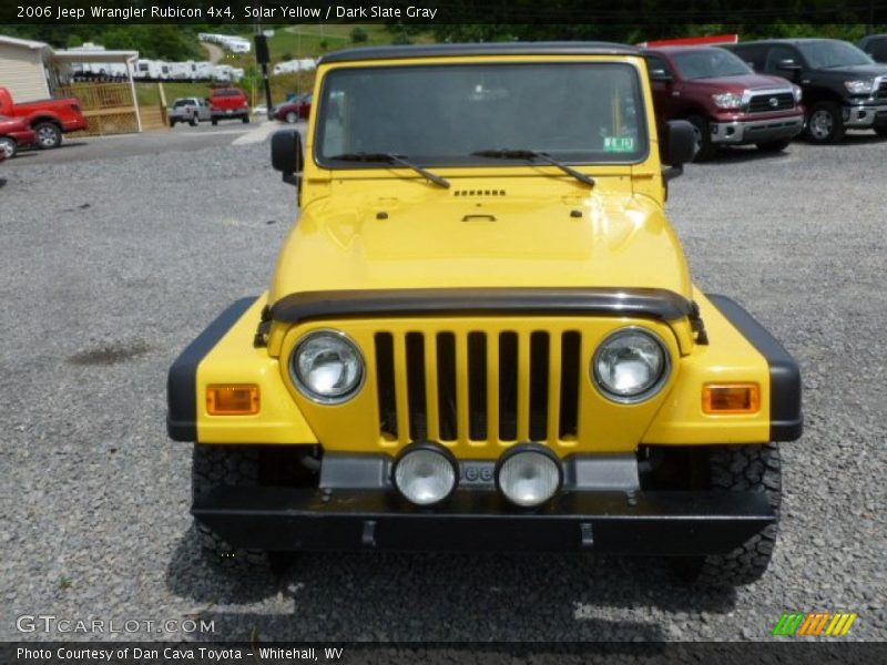 Solar Yellow / Dark Slate Gray 2006 Jeep Wrangler Rubicon 4x4