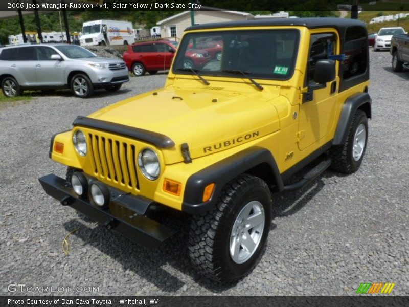 Solar Yellow / Dark Slate Gray 2006 Jeep Wrangler Rubicon 4x4