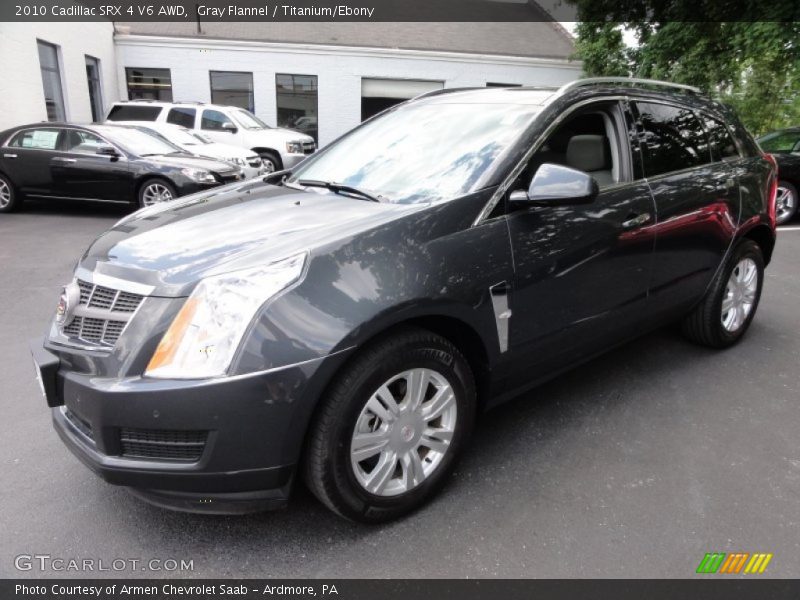 Gray Flannel / Titanium/Ebony 2010 Cadillac SRX 4 V6 AWD