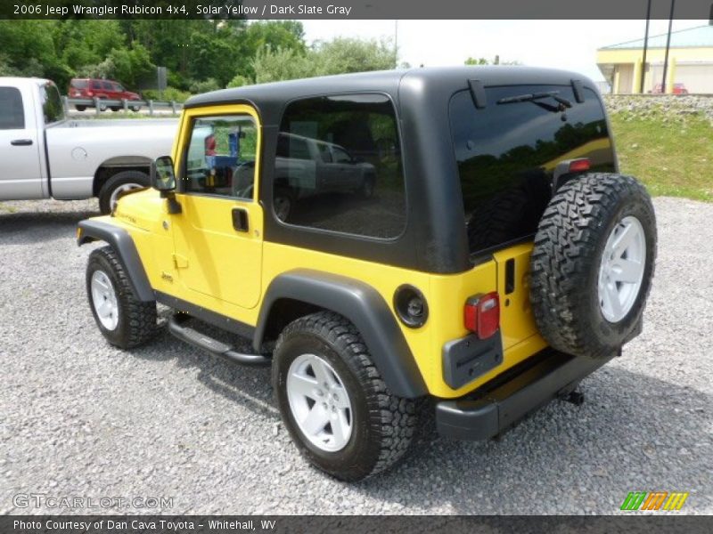 Solar Yellow / Dark Slate Gray 2006 Jeep Wrangler Rubicon 4x4