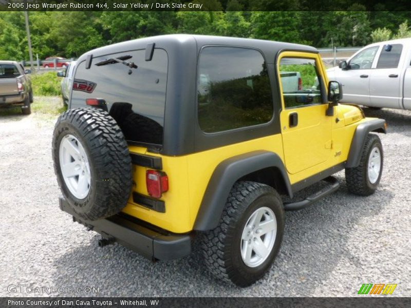 Solar Yellow / Dark Slate Gray 2006 Jeep Wrangler Rubicon 4x4