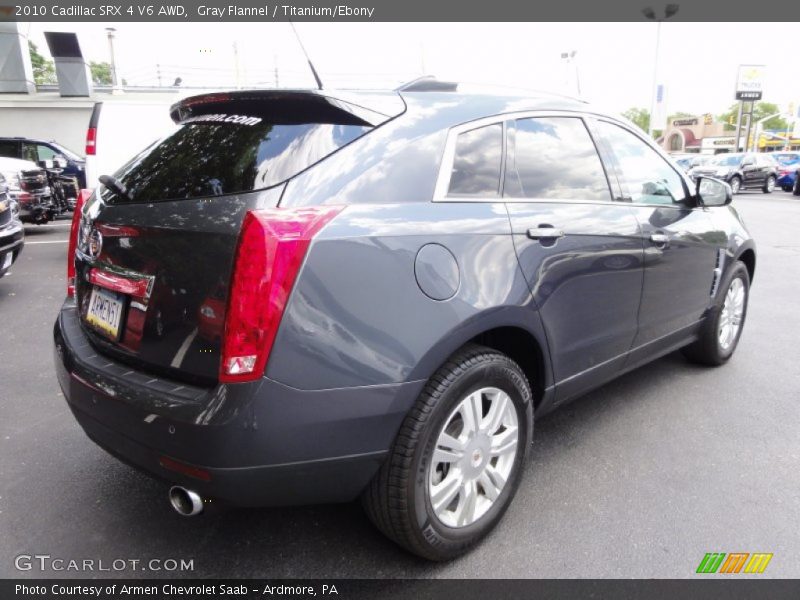 Gray Flannel / Titanium/Ebony 2010 Cadillac SRX 4 V6 AWD