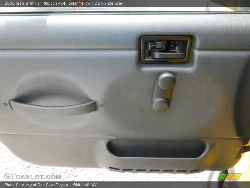 Solar Yellow / Dark Slate Gray 2006 Jeep Wrangler Rubicon 4x4