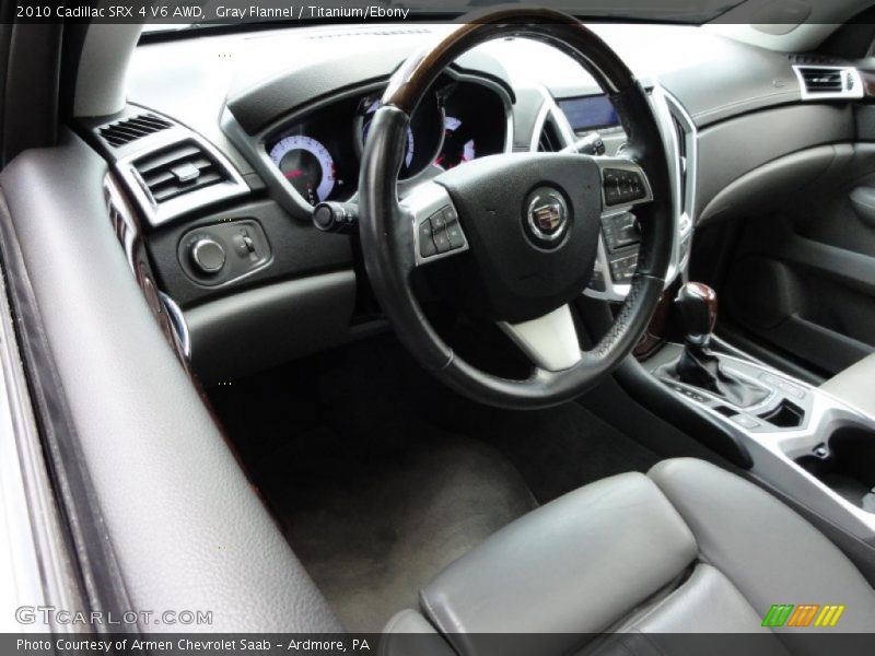 Gray Flannel / Titanium/Ebony 2010 Cadillac SRX 4 V6 AWD