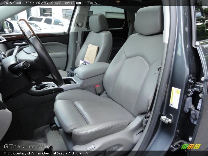 Front Seat of 2010 SRX 4 V6 AWD