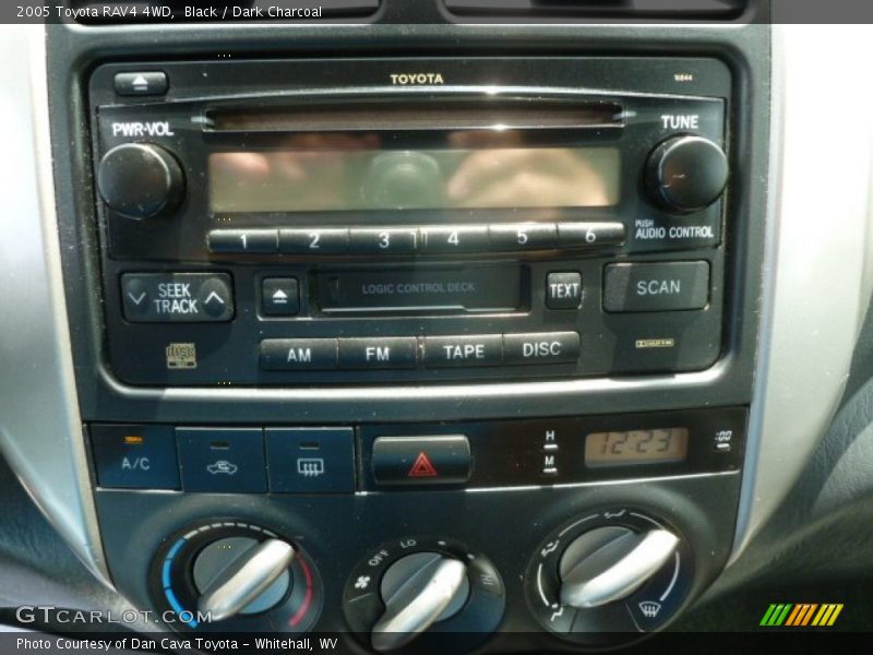 Black / Dark Charcoal 2005 Toyota RAV4 4WD