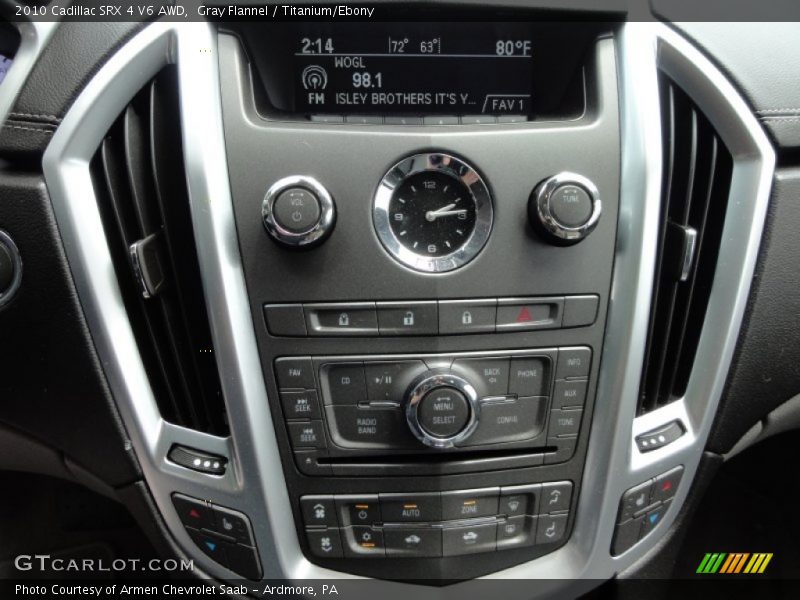 Controls of 2010 SRX 4 V6 AWD