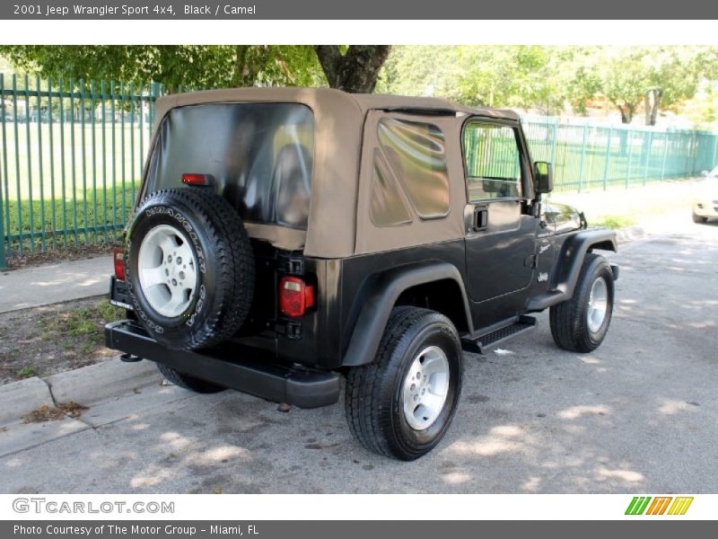Black / Camel 2001 Jeep Wrangler Sport 4x4
